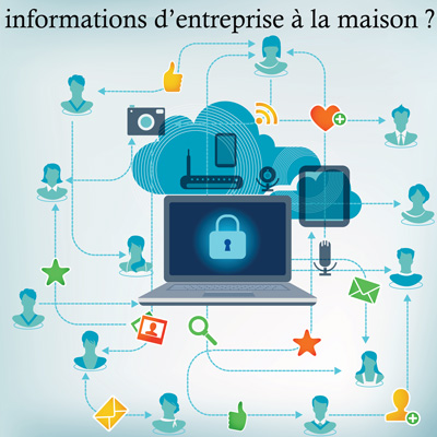 informations d’entreprise à la maison ?